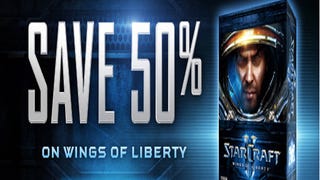 StarCraft 2: Wings of Liberty 50% off till Heart of the Swarm launches