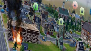 SimCity server page gives at-a-glance updates