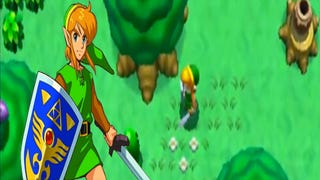 The Legend of Zelda: A Link Between Worlds gameplay footage shows Hyrule Field in action