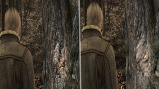 Resident Evil 4 Ultimate HD Edition screens compare old and new textures