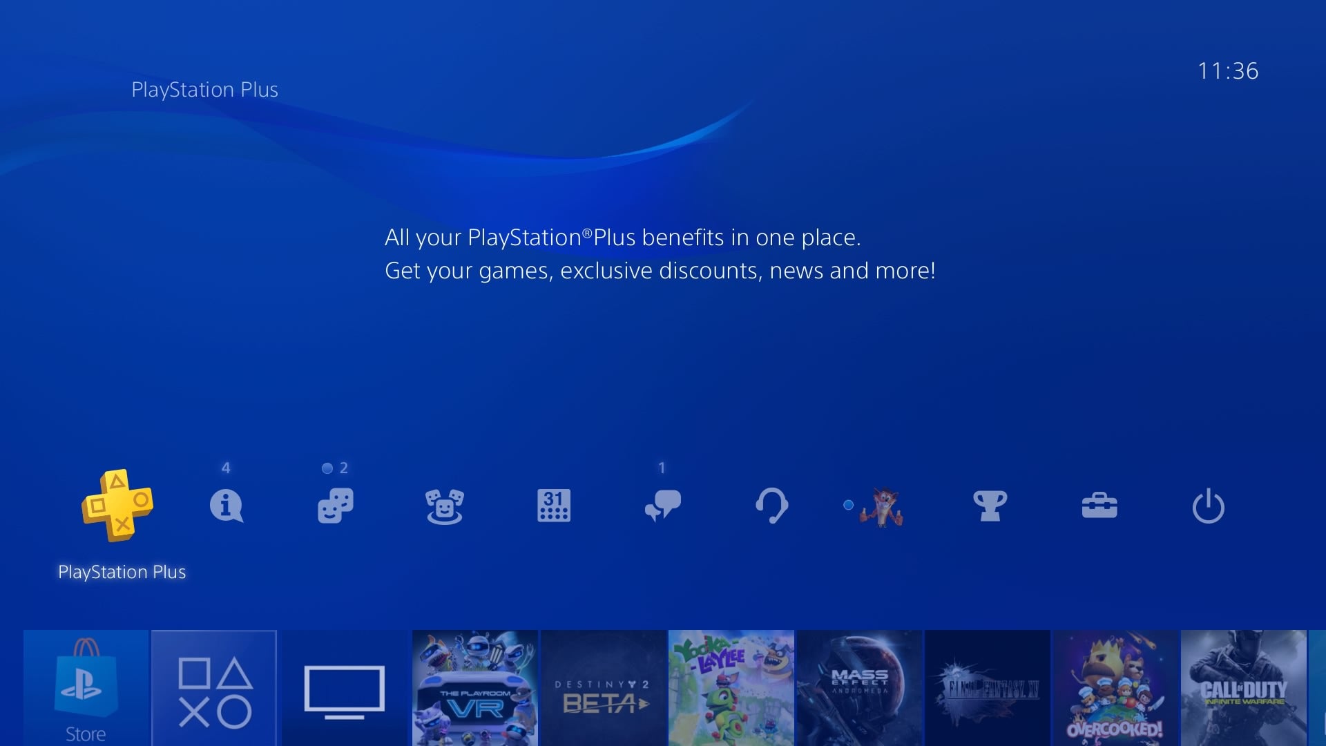 Ps plus on all hot sale accounts