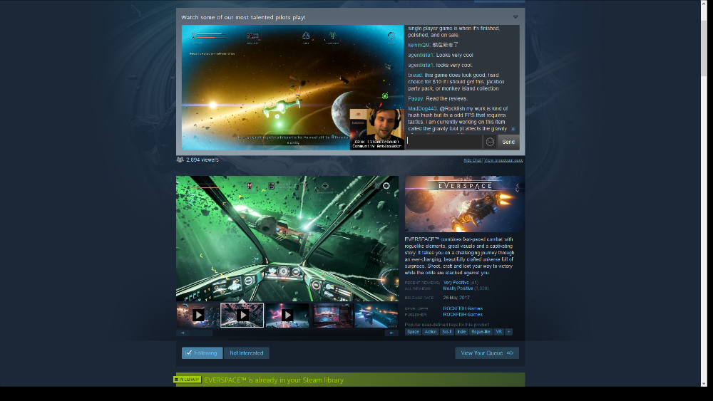 Rockfish Live Steam broadcasting will change the game for indie