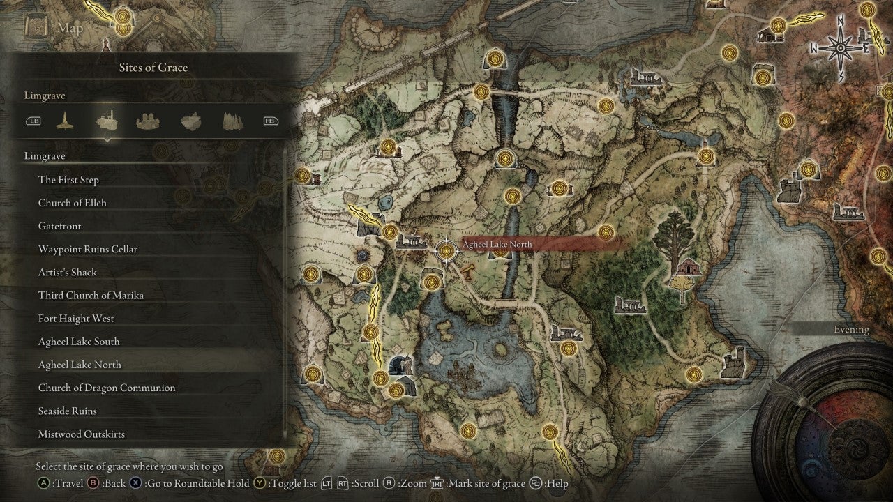 Agheel Lake North Grace in Elden Ring