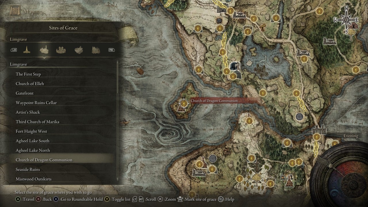 Church of Dragon Communion Grace in Elden Ring