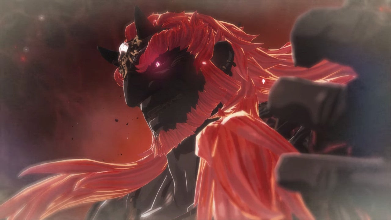 The Demon King Ganon from a story scene in The Legend of Zelda: Tears of the Kingdom.