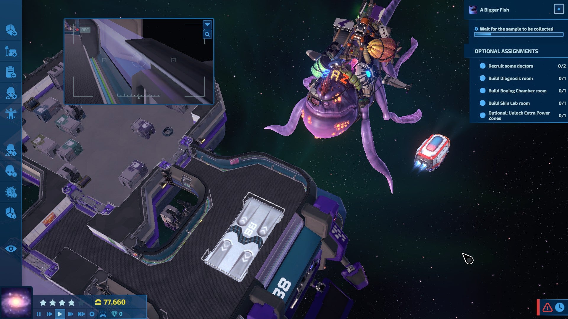 Colossal alien Away Mission in Galacticare