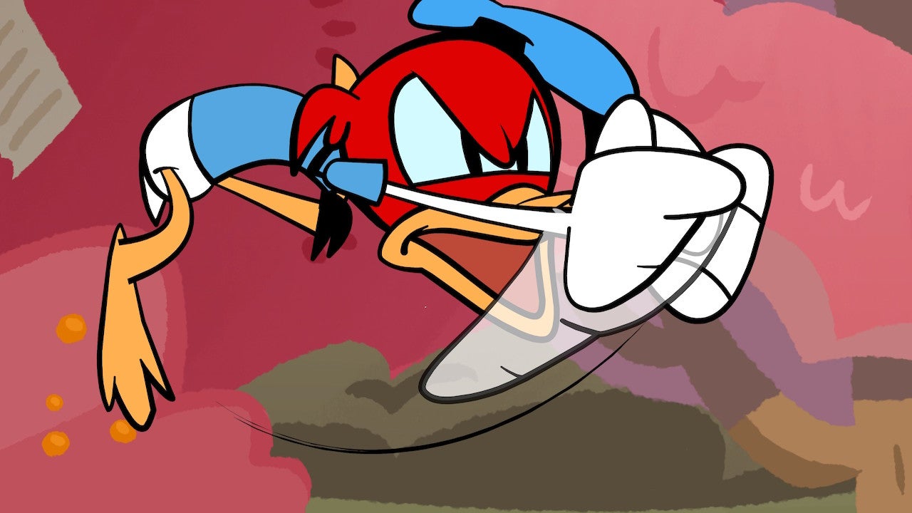 Donald is red with rage