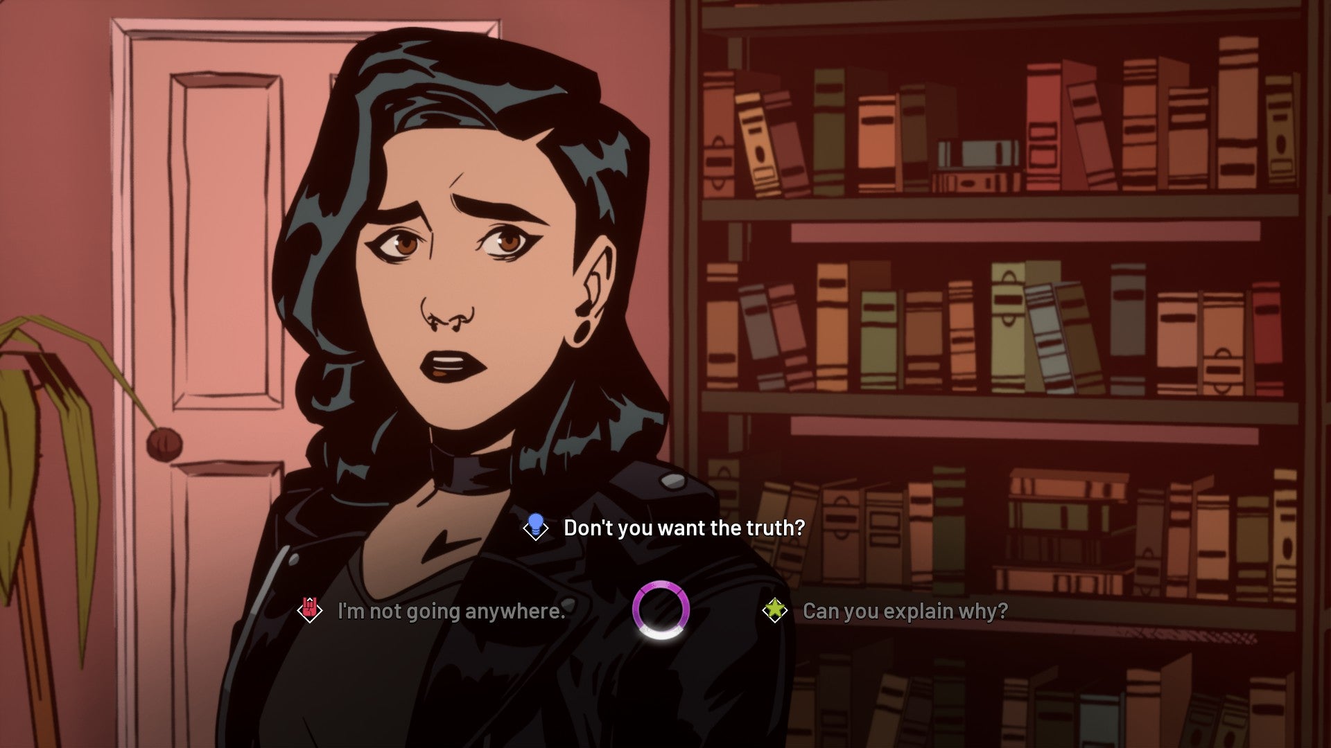 Dialogue choices for Grace in Stray Gods