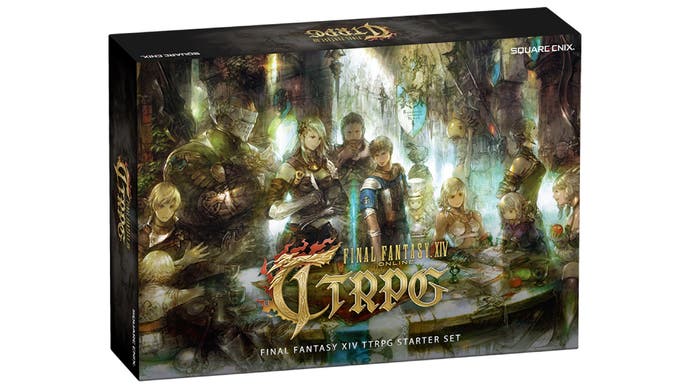 Image of the Final Fantasy 14 TTRPG boxset