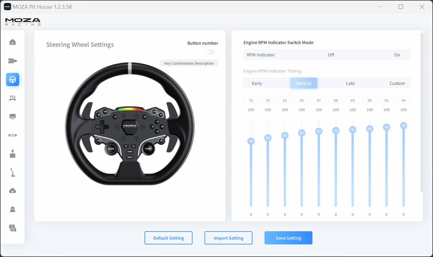 moza pit house software