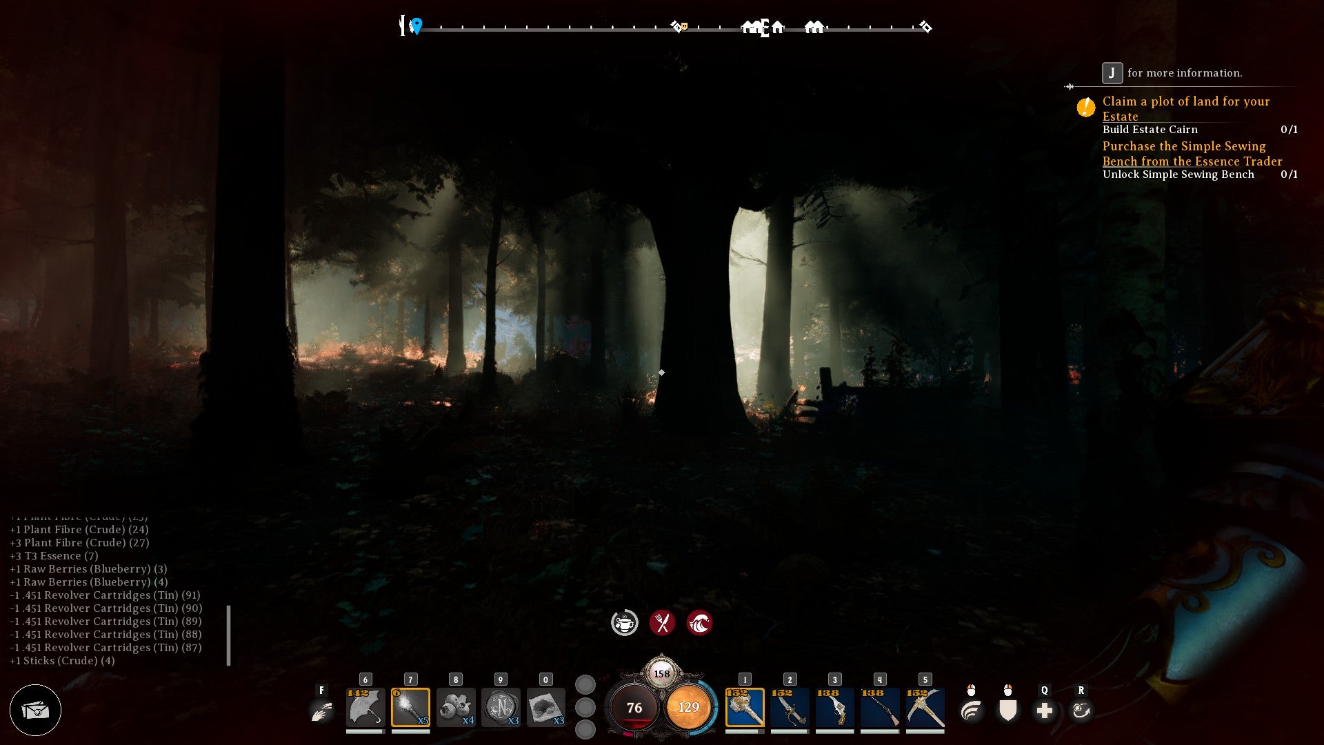 A dark forest in Nightingale - 14