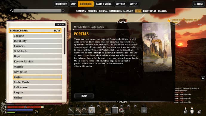 A description of Portals in Nightingale.