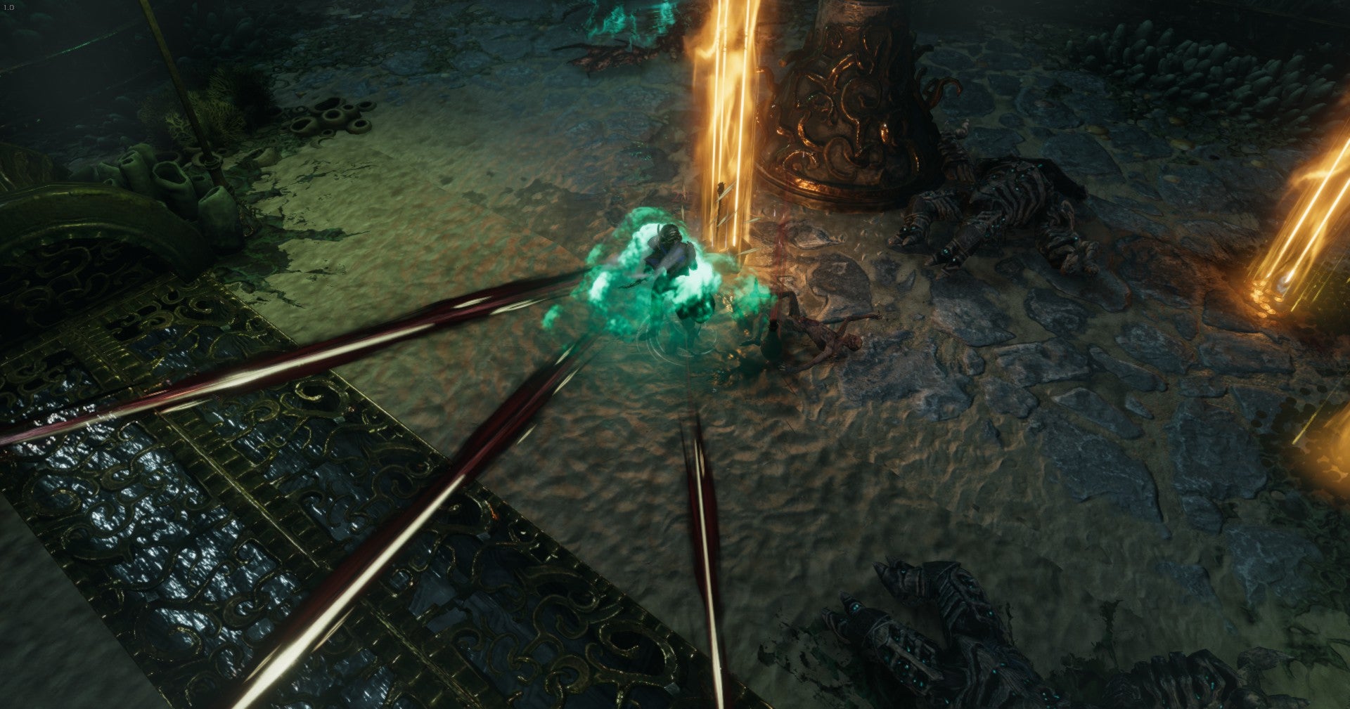 Shooting big arrows across the screen in The Last Epoch. - 6