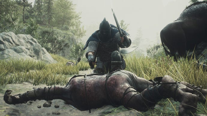 Pinning down a hobgoblin in Dragon’s Dogma 2.