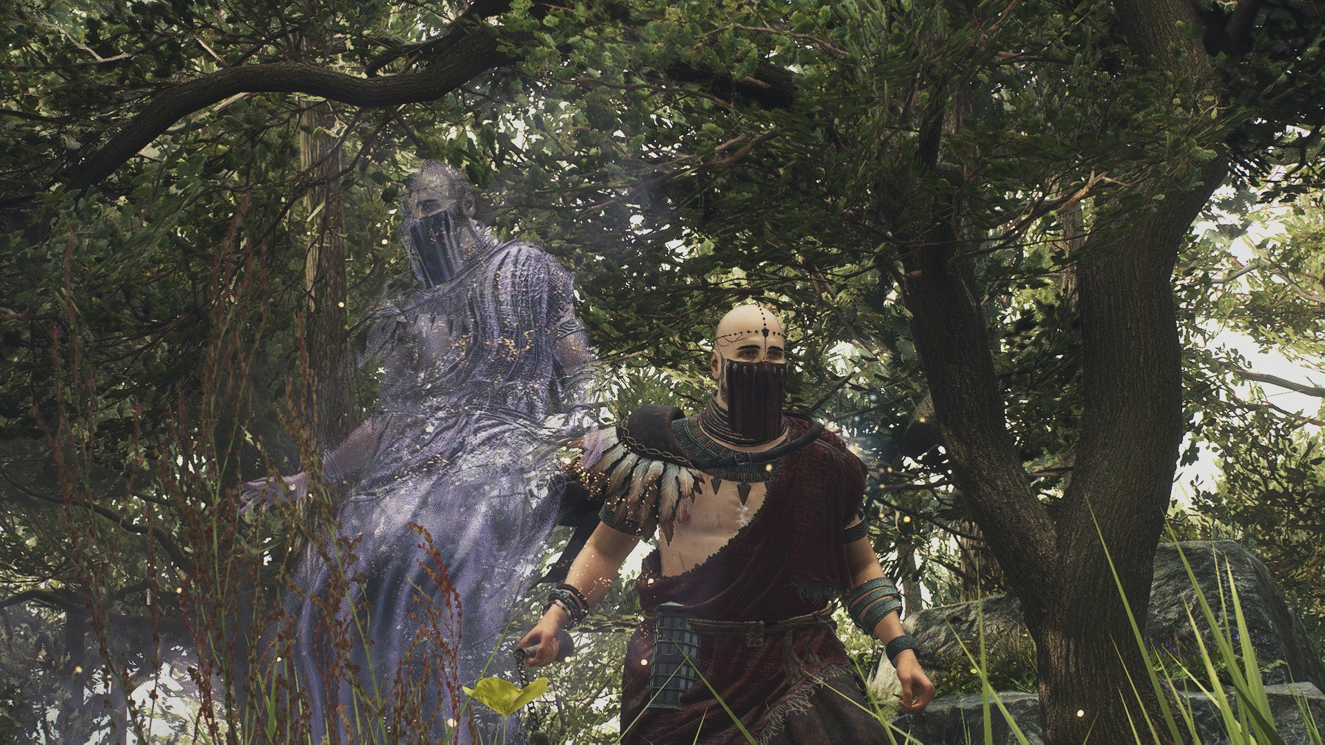 A Trickster stands by their smoky decoy in Dragon's Dogma 2. - 5