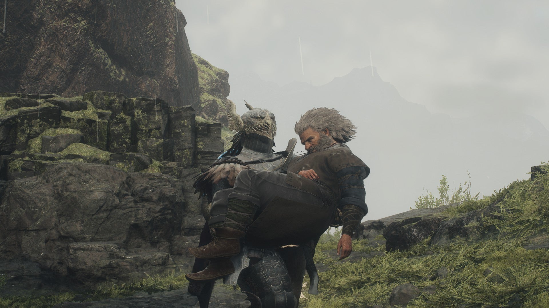 Carrying the NPC Gautstafr in Dragon's Dogma 2. - 5