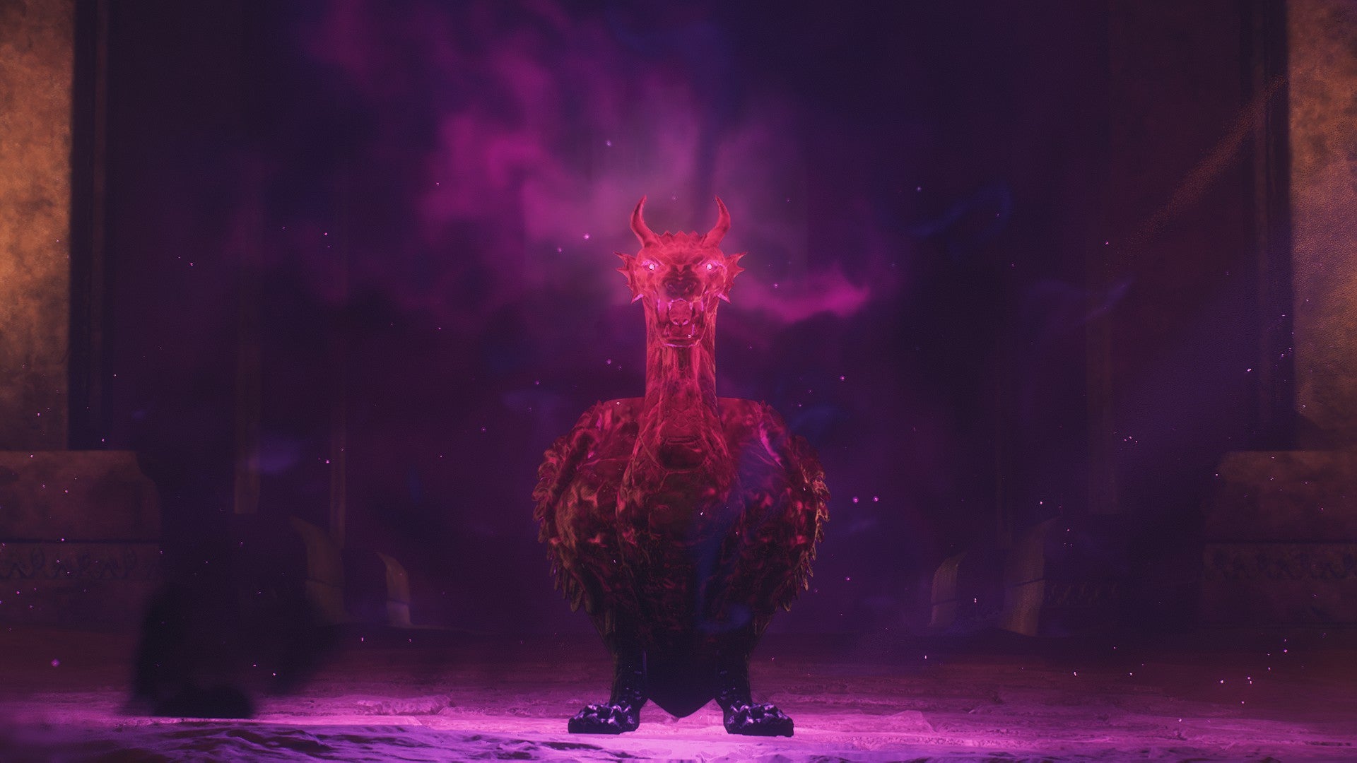 A strange draconic jar glows with an eerie light in Dragon's Dogma 2. - 1