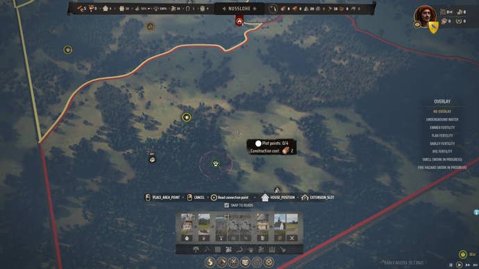 Manor Lords but zoomed all the way out to the area map, whereby you see the land around you carved into politically-claimable pieces. We all need something to fight over, don’t we?