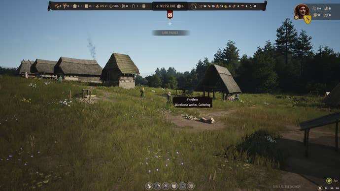 Finally some sunshine! Bertie’s small Manor Lords village, basking in what appears to be some spring sunshine. Idyllic - but how comfy are their beds?