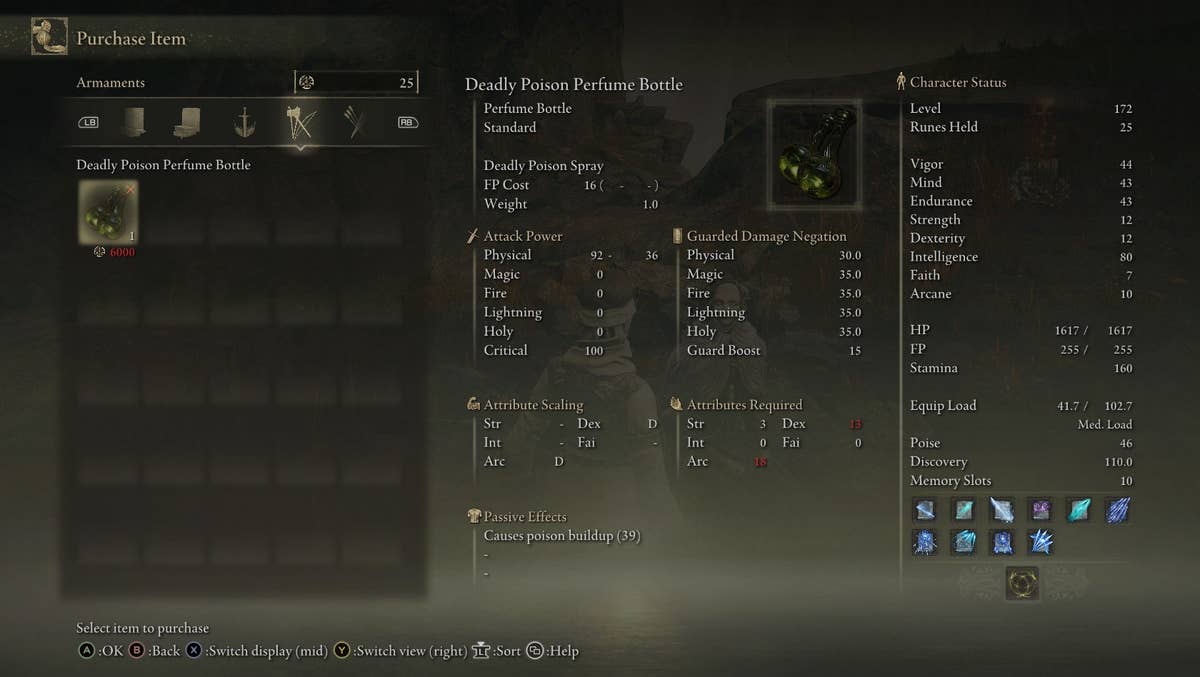 How to get Perfume Bottles in Elden Ring Shadow of the Erdtree