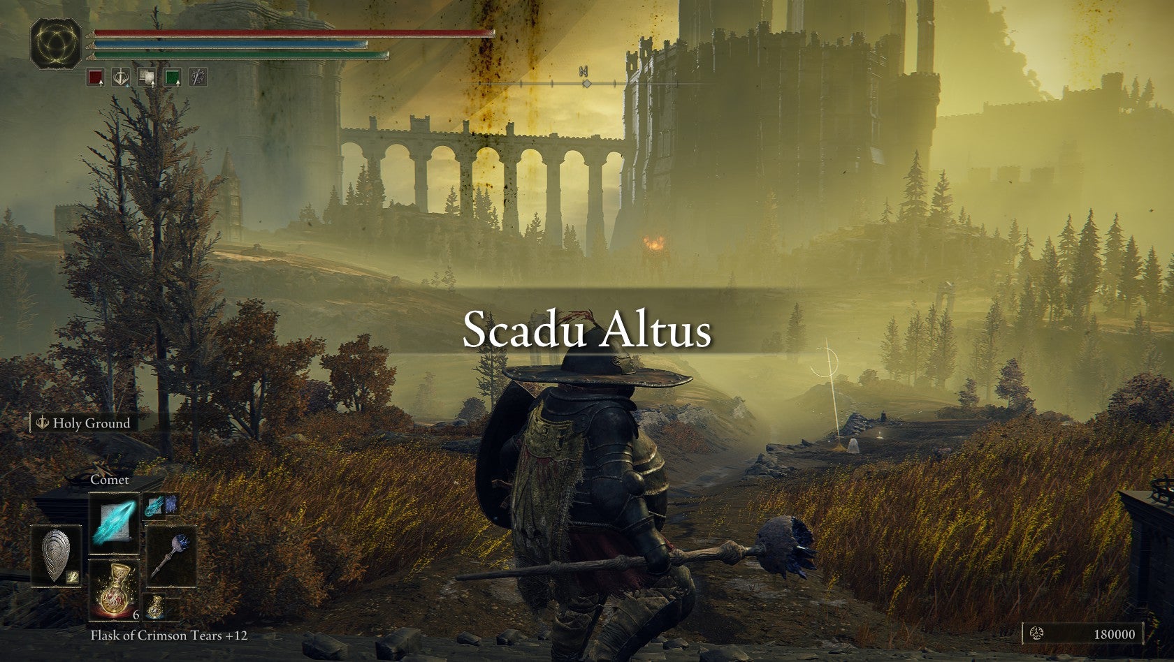 The vista of Scadu Altus awaits in Elden Ring: Shadow of the Erdtree. - 4