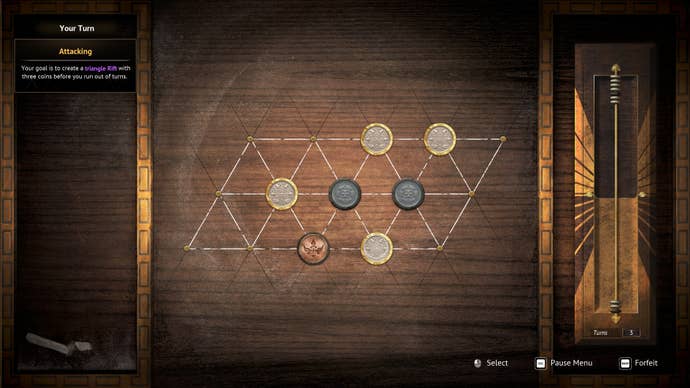 A round of board game Sebo in Flintlock: Siege Of Dawn