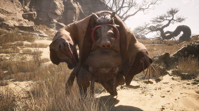 A pig character from Black Myth Wukong.