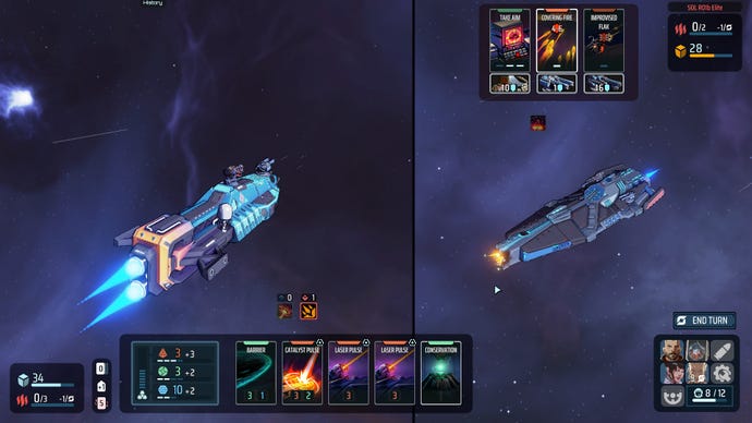 Two ships fighting in Breachway