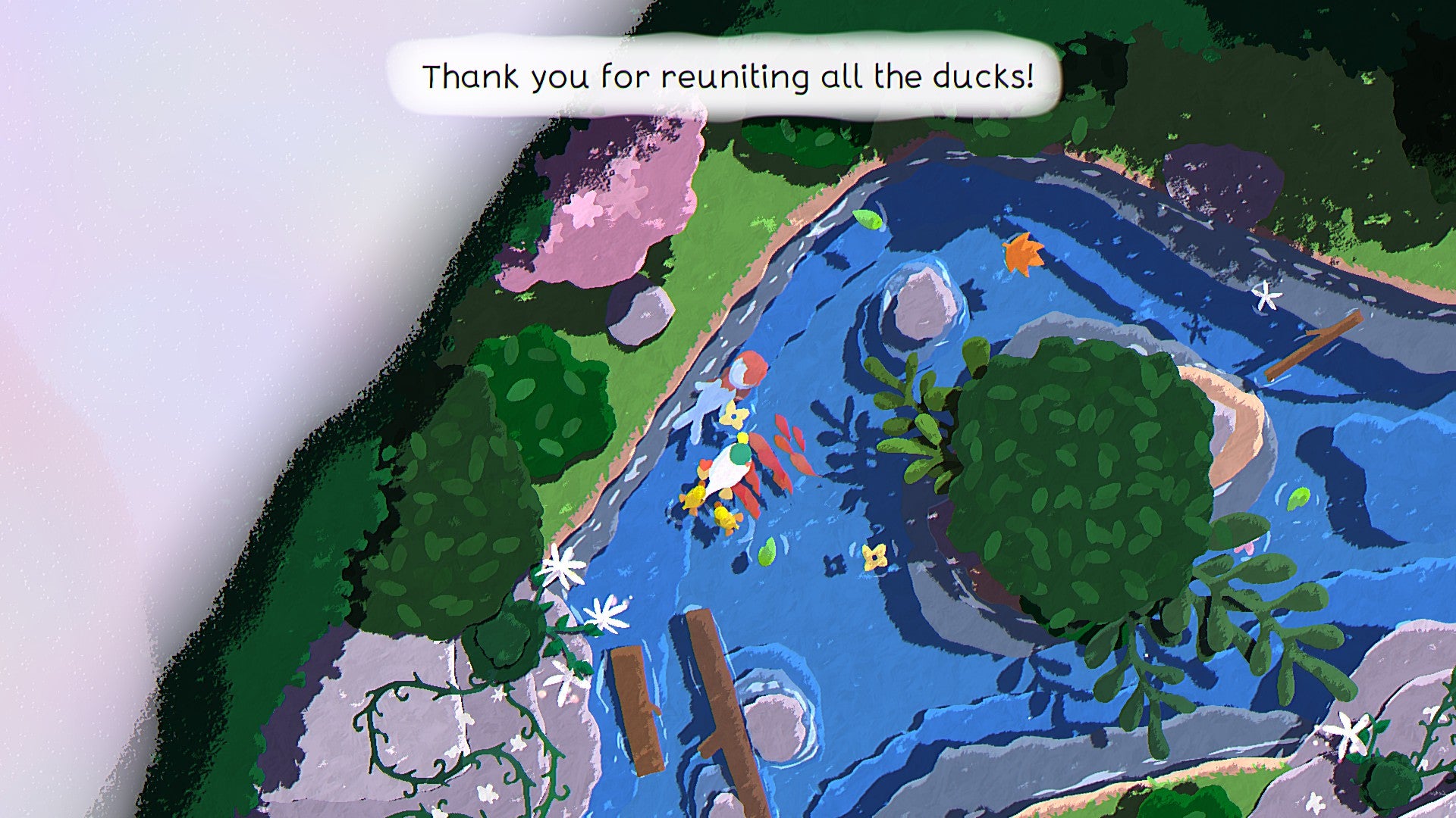 Naiad returns some ducklings to their family, a common occurrence in Naiad. - 5