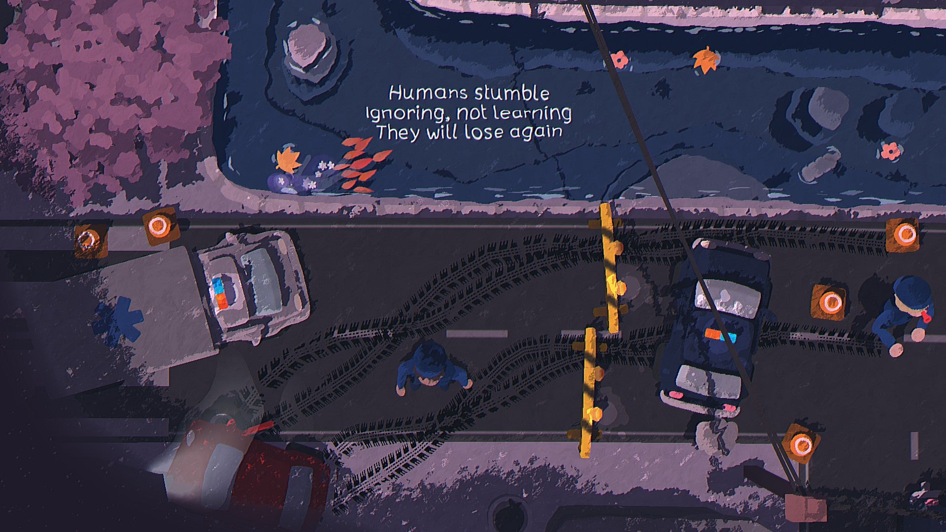 Some smug poetry remarks upon a traffic accident in Naiad. - 6