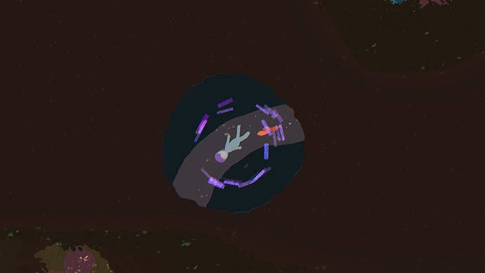 Naiad navigates an underwater tunnel in Naiad.