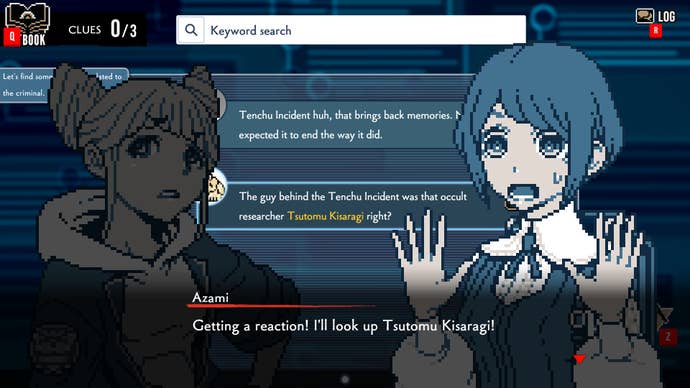 Two women comment on social media posts in Urban Myth Dissolution Center.