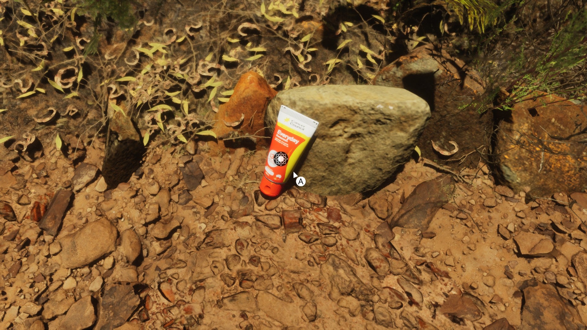 Collectible sun cream on the beach in Lushfoil Photography Sim.