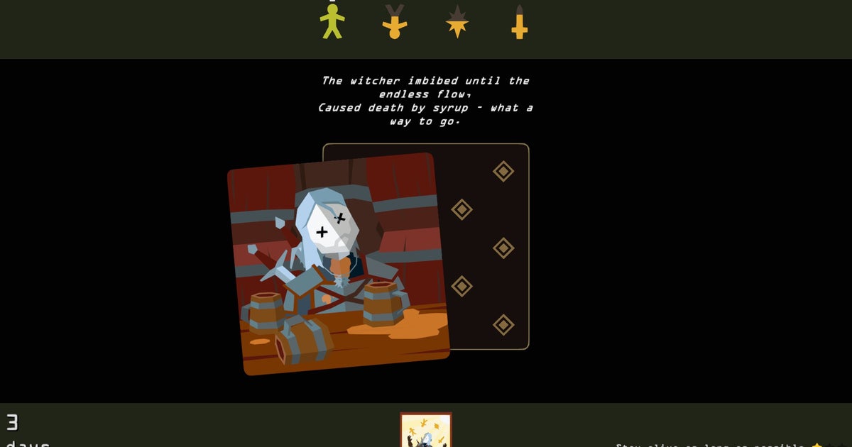 CD Projekt and Nerial reveal Reigns: The Witcher, a strategy game in which Geralt dies a million, delicious ways CD Projekt and Nerial reveal Reigns: The Witcher, a strategy game in which Geralt dies a million, delicious ways