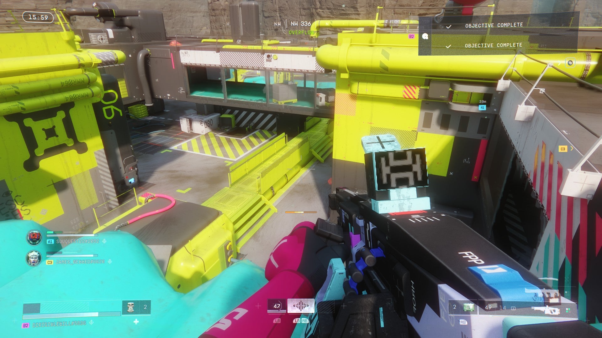 Marathon might be the perfect 2026 shooter in that I feel like I'm stuck in a giant Nvidia graphics card