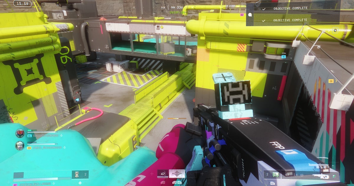 Marathon might be the perfect 2026 shooter in that I feel like I'm stuck in a giant Nvidia graphics card