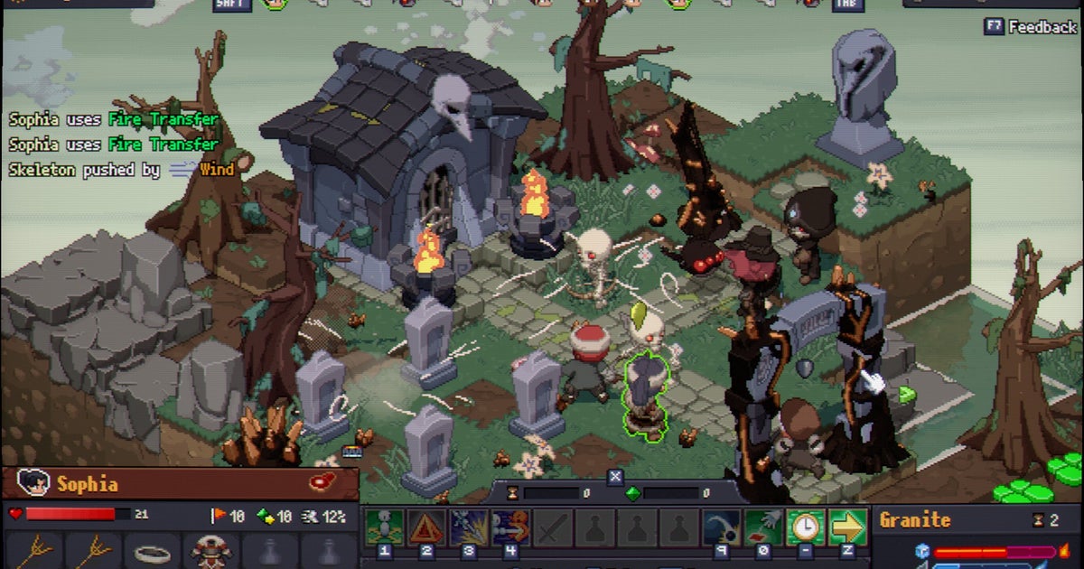 New tactics RPG Never's End blends Final Fantasy with the turbulent spell combos of Divinity: Original Sin