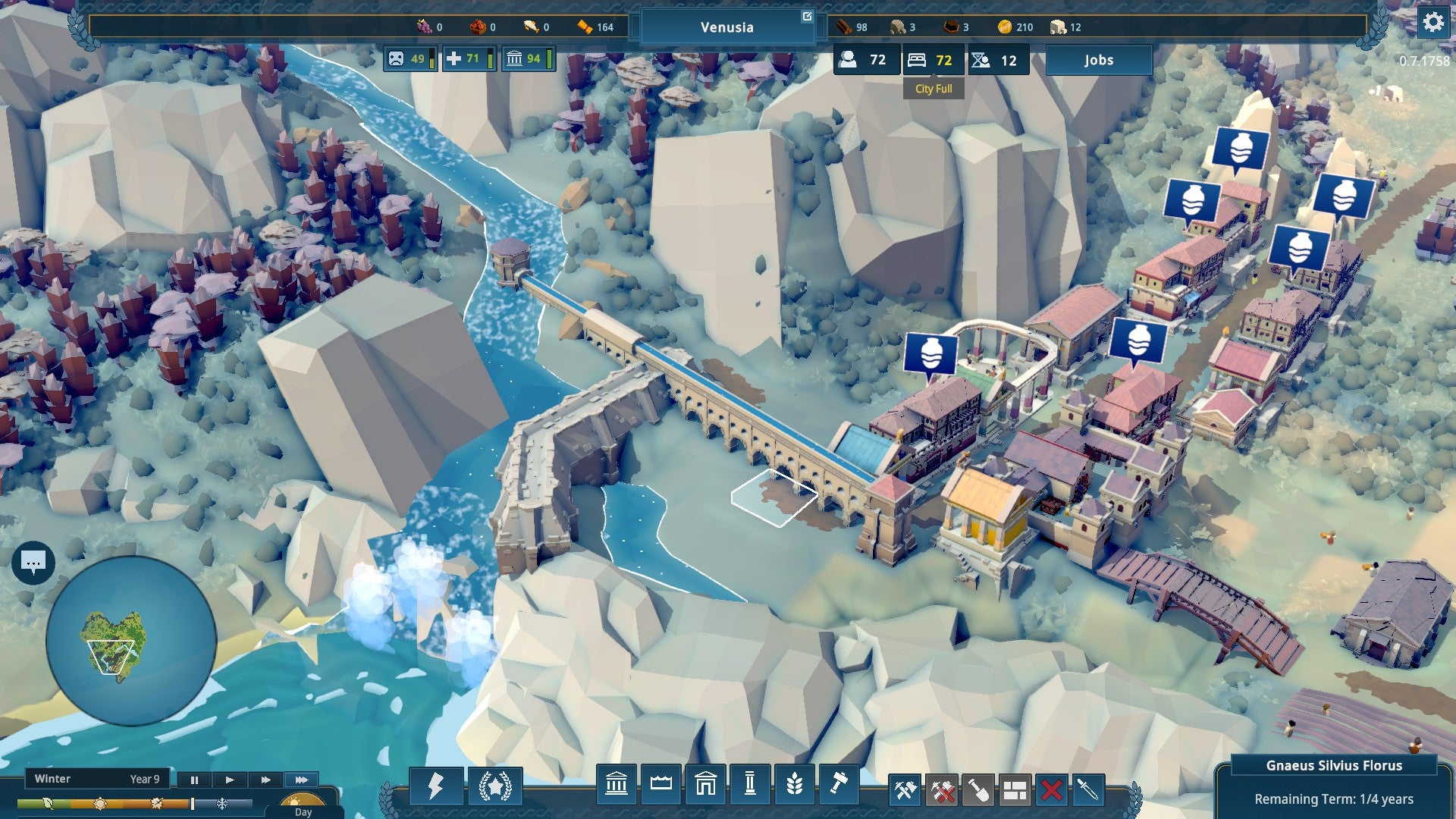 Island city-builder Nova Roma releases today, and I'd have drowned all my Romans already if it weren't for those pesky gods