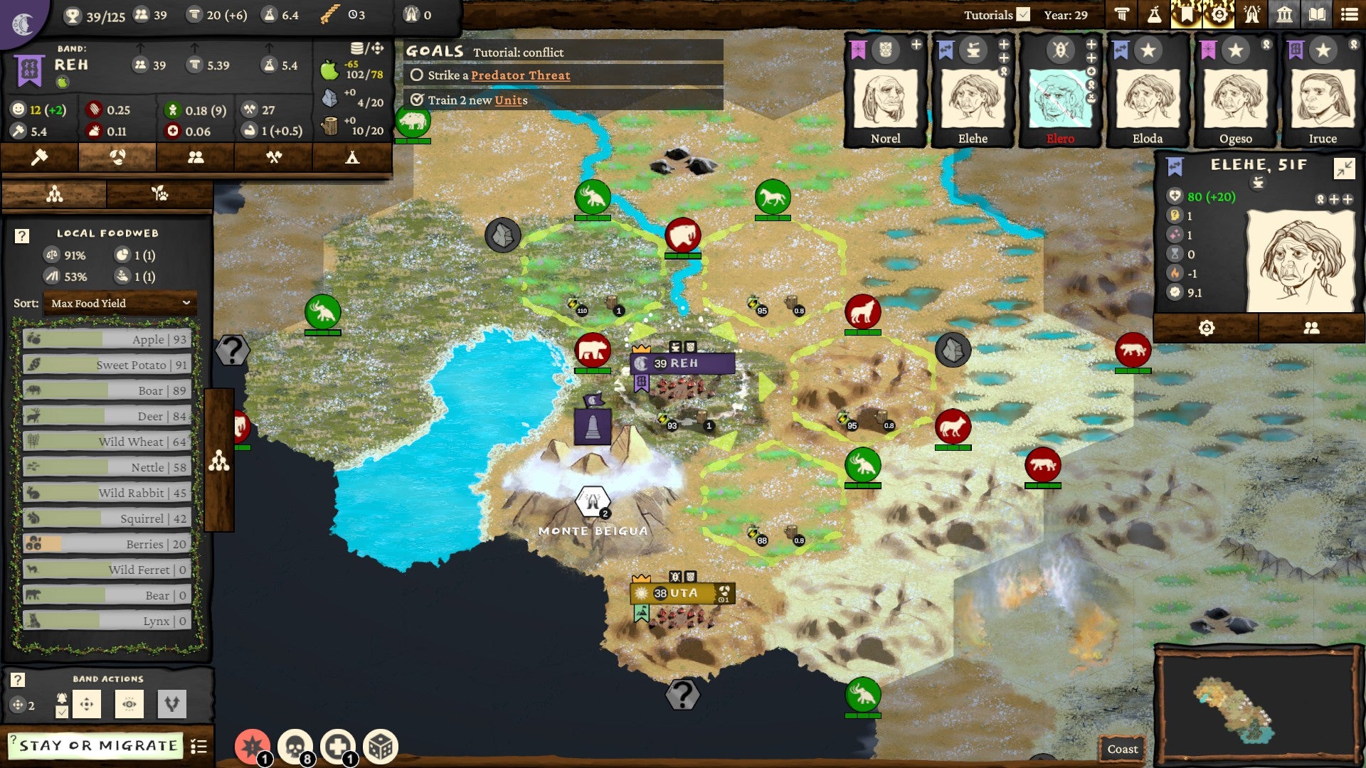 Folk Emerging is a 4X strategy sim entirely set inside the first few turns of a Civilization game, and I think it has huge potential