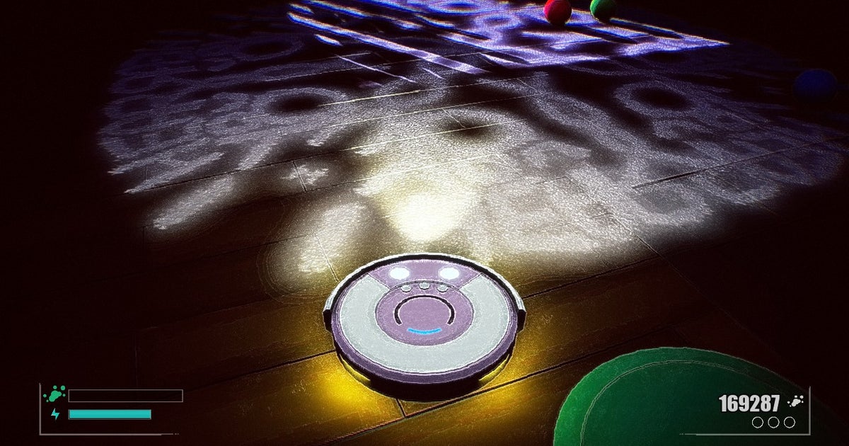 7 Nights with Vroombi combines the horror of a haunted house with the mounting irritation of being a robot vacuum cleaner