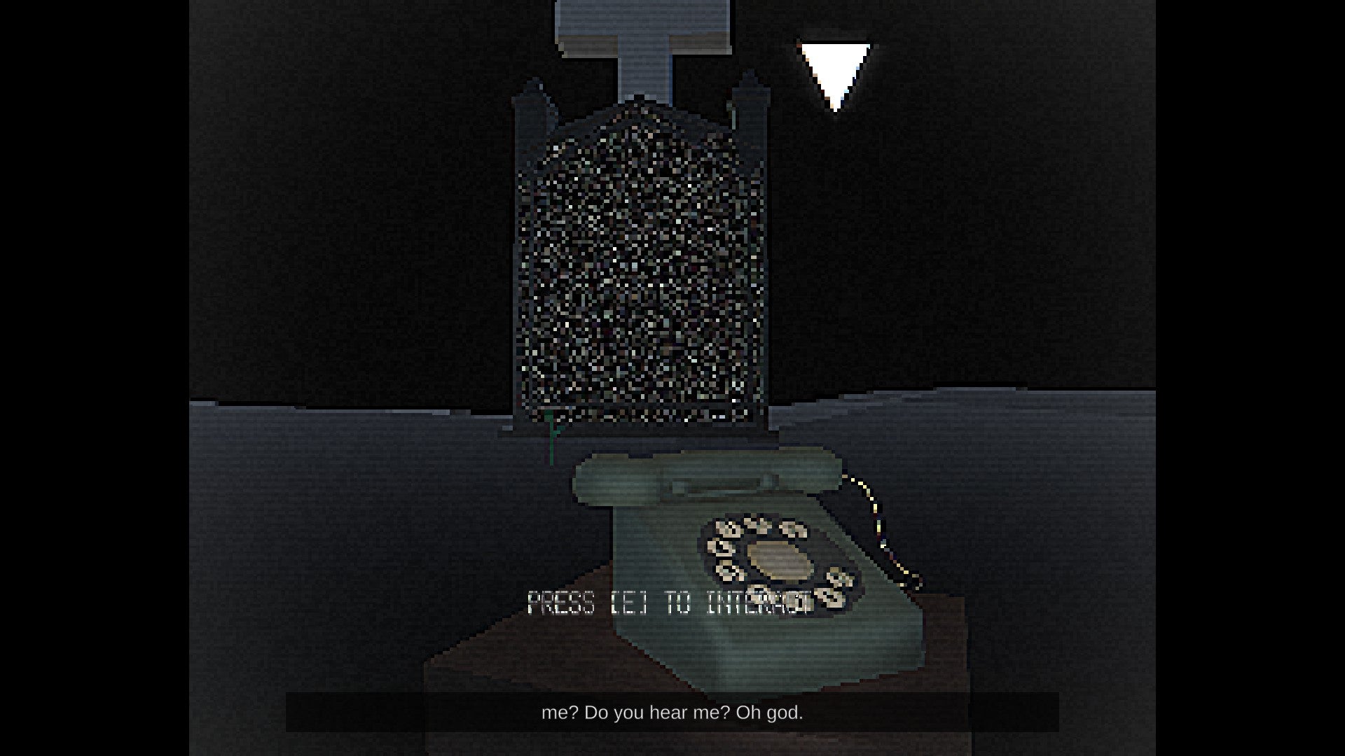 I'm enjoying leaving my body behind in Project Looking Glass, an astral horror game in which you telewarp around a map of your terrible memories