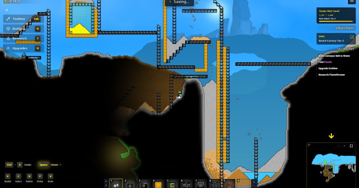 Sandustry is the first factory simulation game Ive played that gets heaps right Sandustry is the first factory simulation game Ive played that gets heaps right