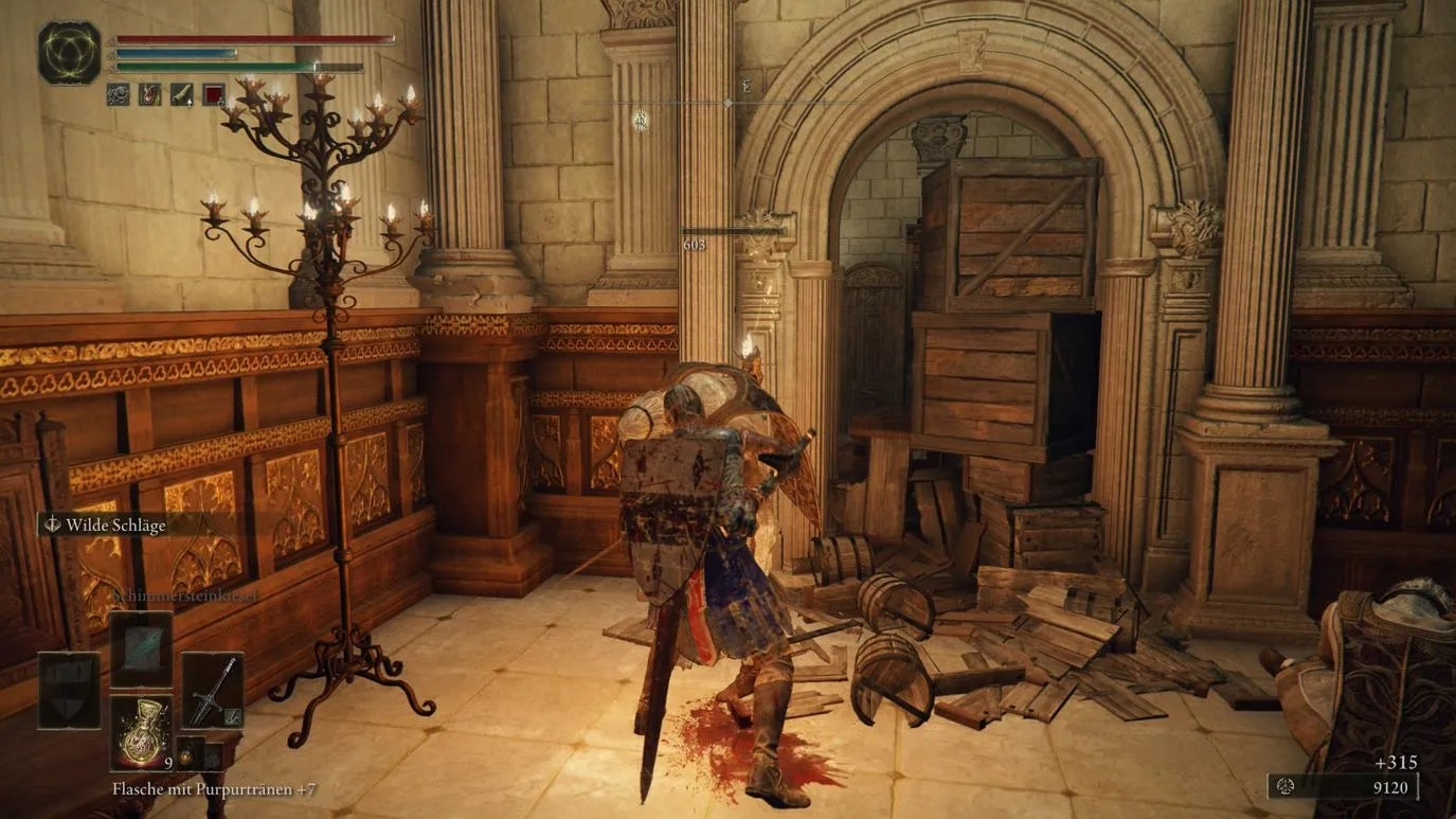 The crates are no obstacle for us.