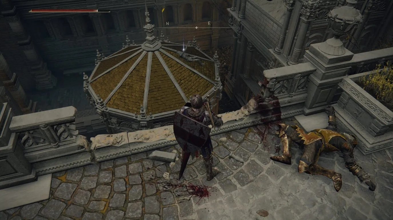 Drop down here to find more items.