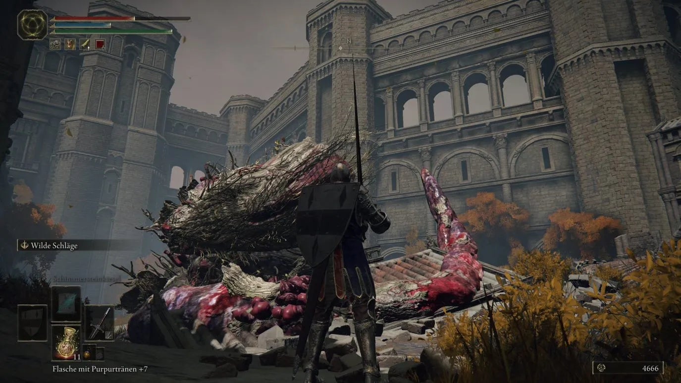 A Tree Spirit is guarding this section of the Royal Capital.