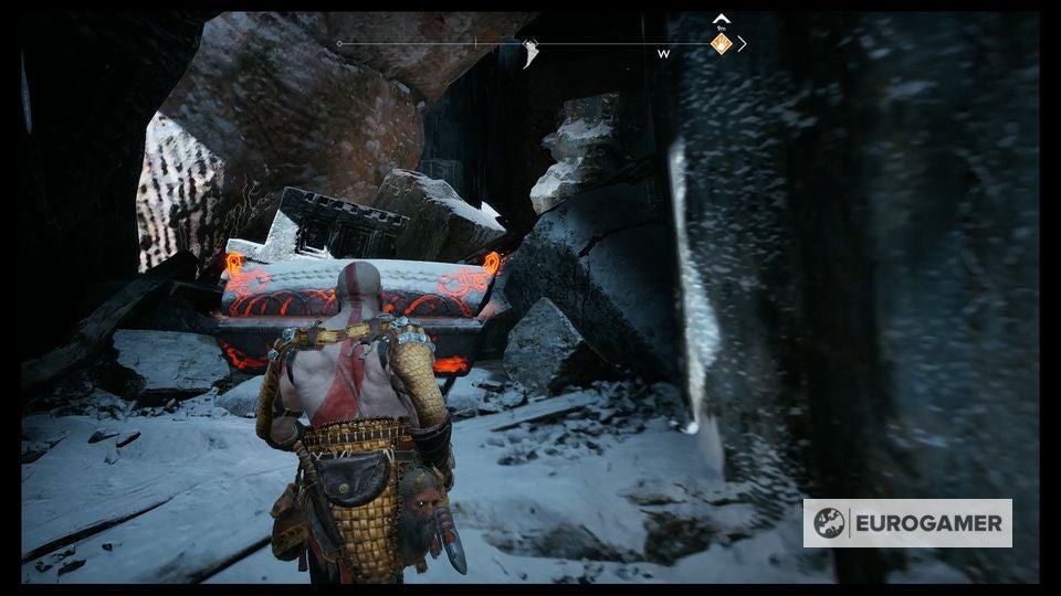 God of War The Magic Chisel, The Mason's Channel and Northern Dock