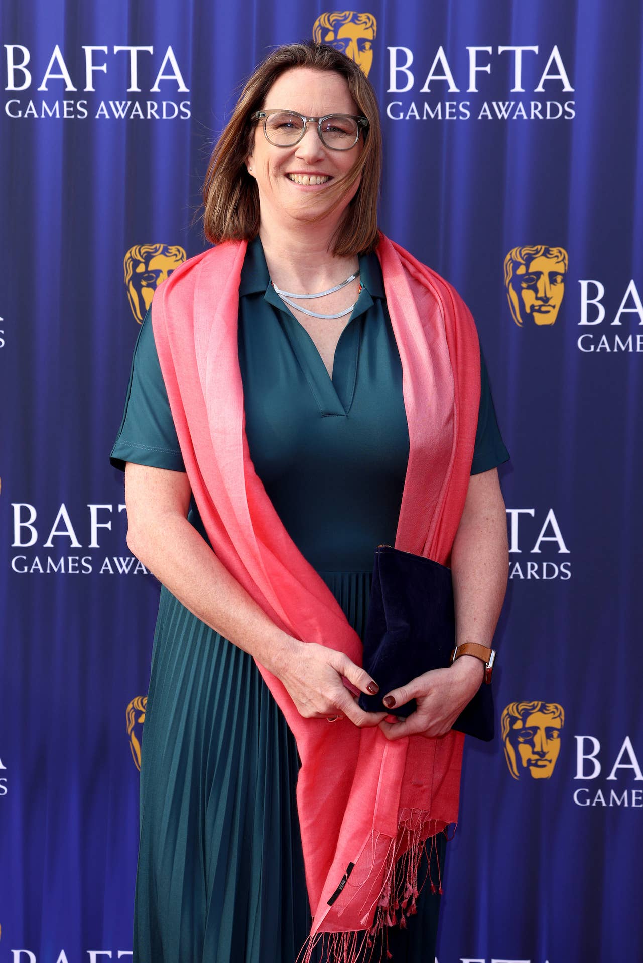 Tara Saunders at the BAFTA Games Awards