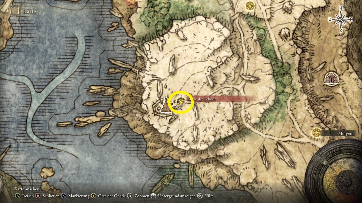 Elden Ring Absolution, Himmelstau finden, angegriffene und getötete NPCs wiederbeleben