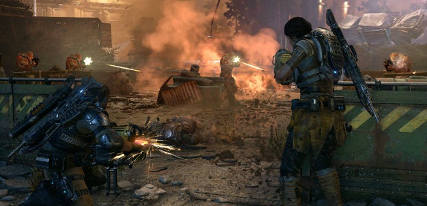 Cover This: Gears Of War 4 Vid Shows Physics Traps | Rock Paper Shotgun