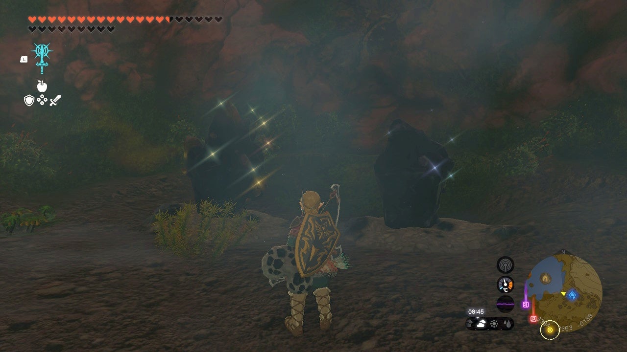 Zelda Tears of the Kingdom Höhle am TotenkopfTeich abschließen, Mayoi